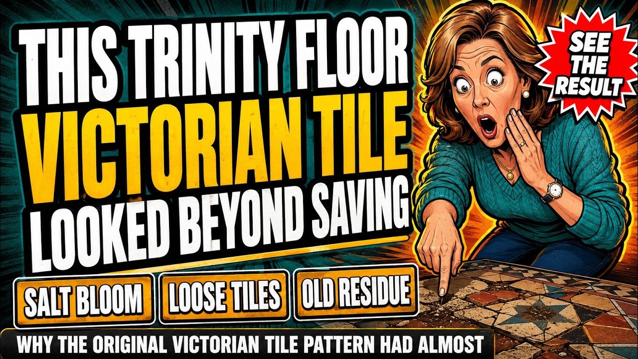 Victorian Tile Restoration Case Study Edinburgh - Abbey Floor Care