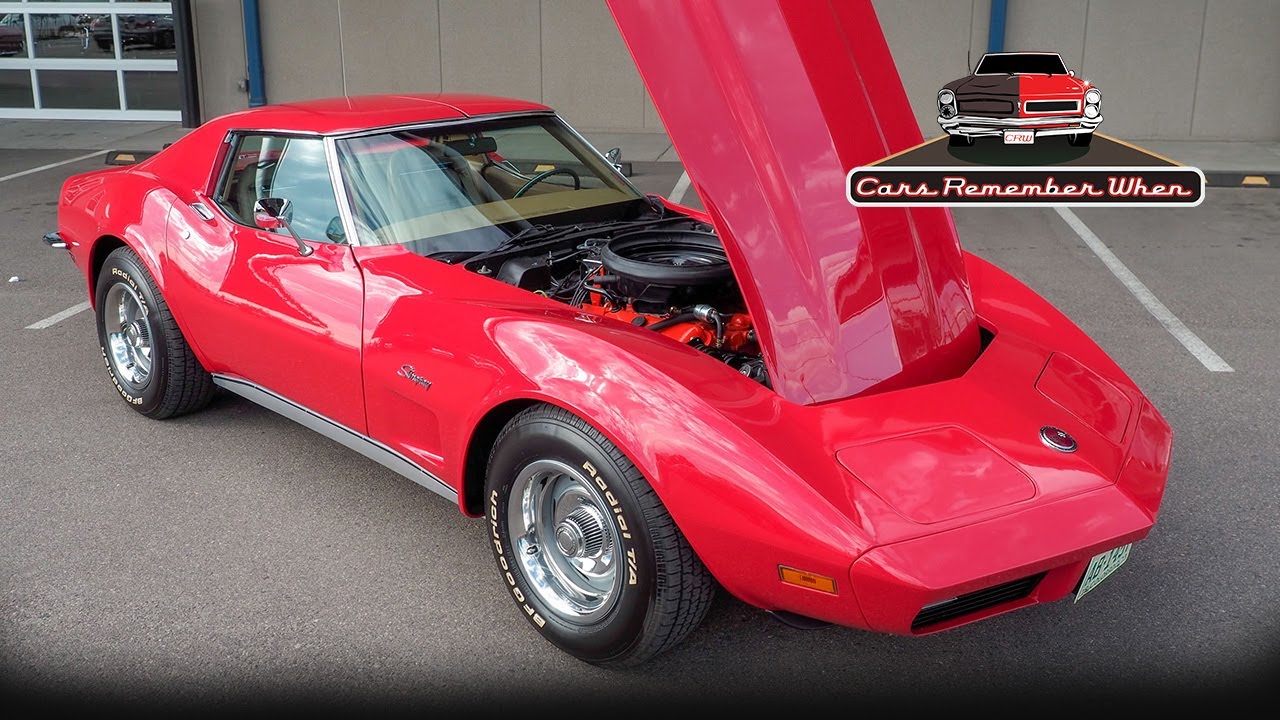 SOLD LS4 454 Big Block 1973 Chevrolet Corvette T-Tops Factory A/C Restored