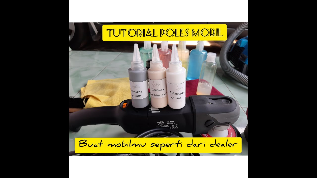 Tutorial poles body mobil menggunakan compound menzerna || Suga Autocare