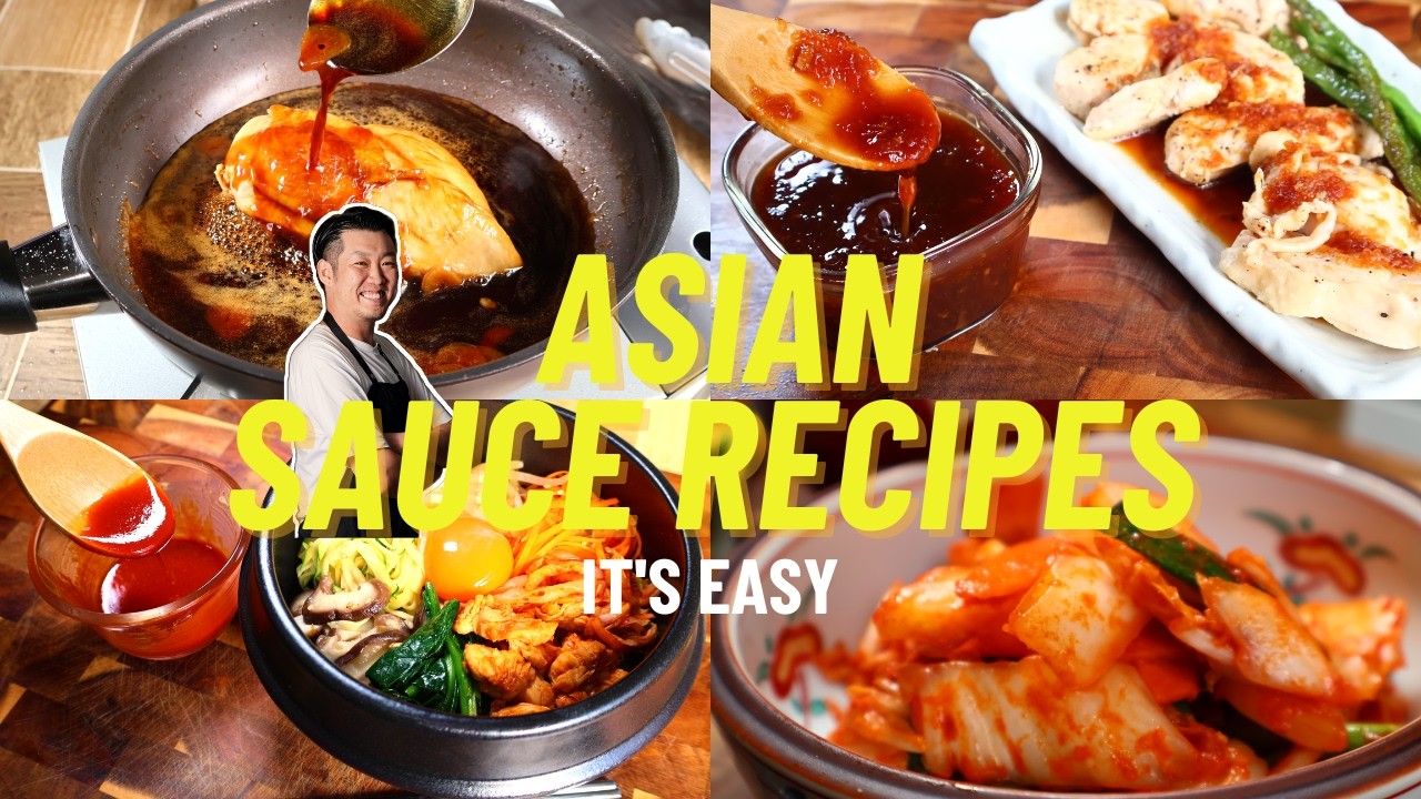 4 Easy Japanese & Asian Sauces | Perfect for Rice, Noodles & More