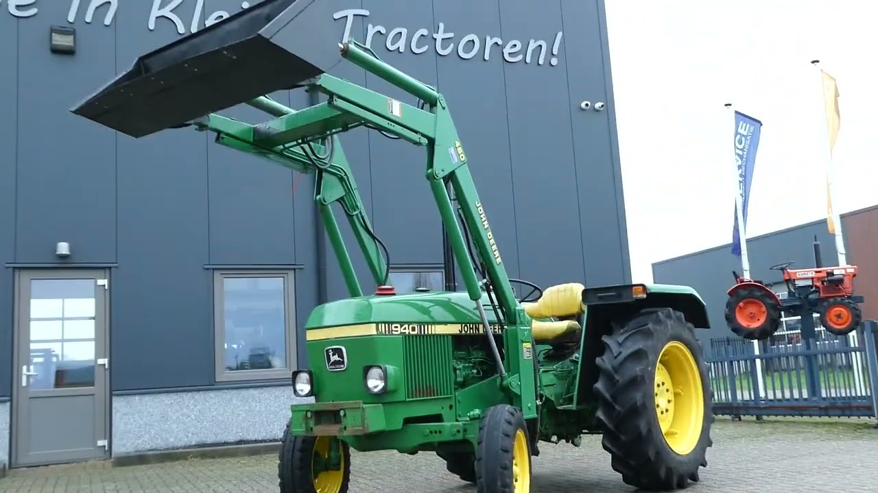 John Deere 940 2wd / 07094 Draaiuren / Voorlader