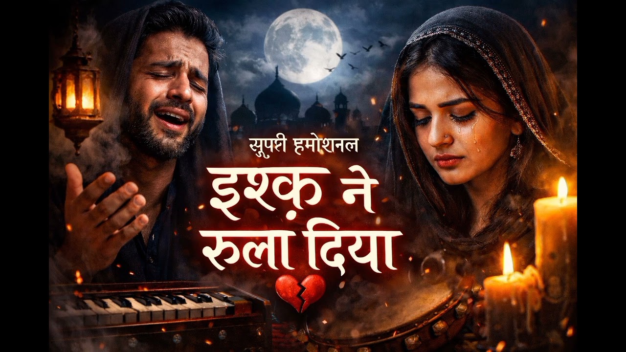 इश्क़ ने रुला दिया | Sufi Emotional Song | Heart Touching Qawwali | Sad Love Song