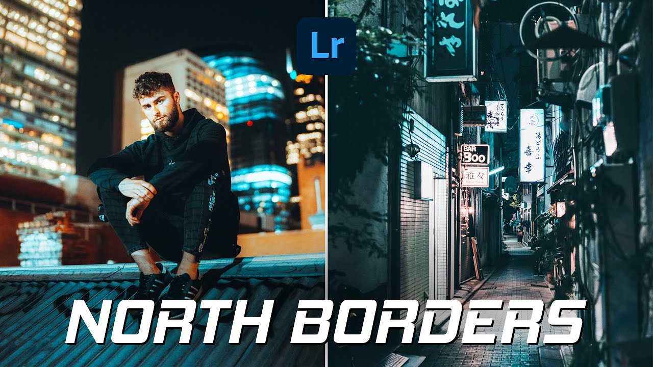 HOW TO EDIT NIGHT PHOTOS LIKE NORTH BORDERS | Free Night Preset | Lightroom Editing Tutorial 2020