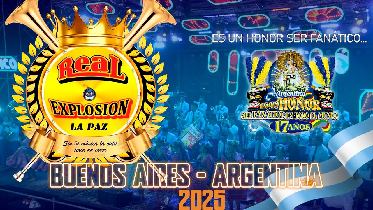Banda Internacional Real Explosión - Fanaticos del Folklore en Bs. As.  Gestion 2025