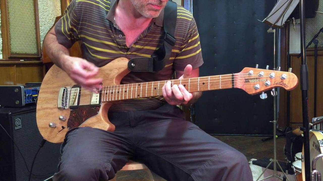 Demo of the Ernie Ball Music Man Valentine Guitar