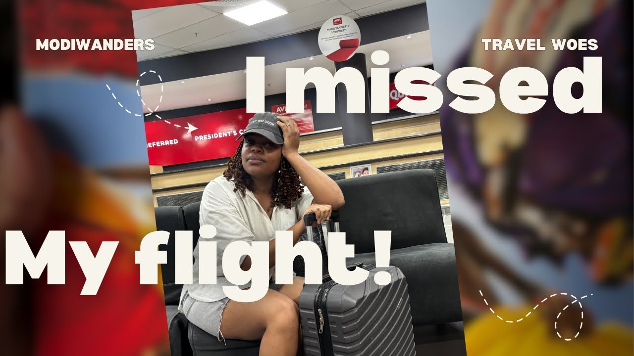 Vlogtober Ep2 | We Missed Our Flight | Travel Woes | Mthatha | Eastern Cape | Work Travel Vlog | 