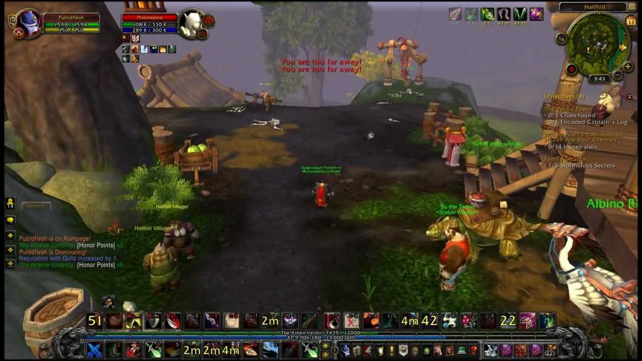 5.2 85 Rogue Ganks (Iron Wolf Clan) 90 Blood dk