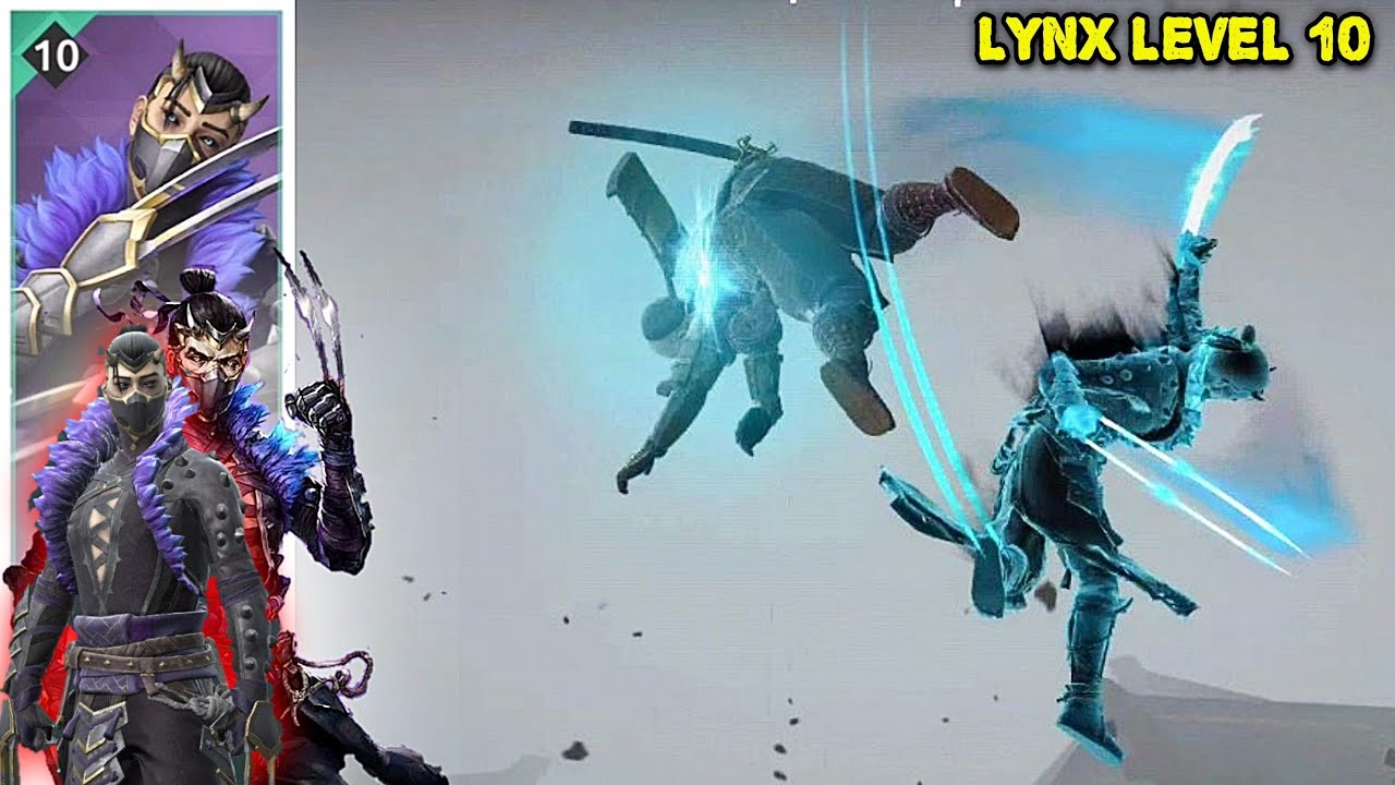 Shadow fight arena - OP level 10 LYNX BEST TALENTS best character