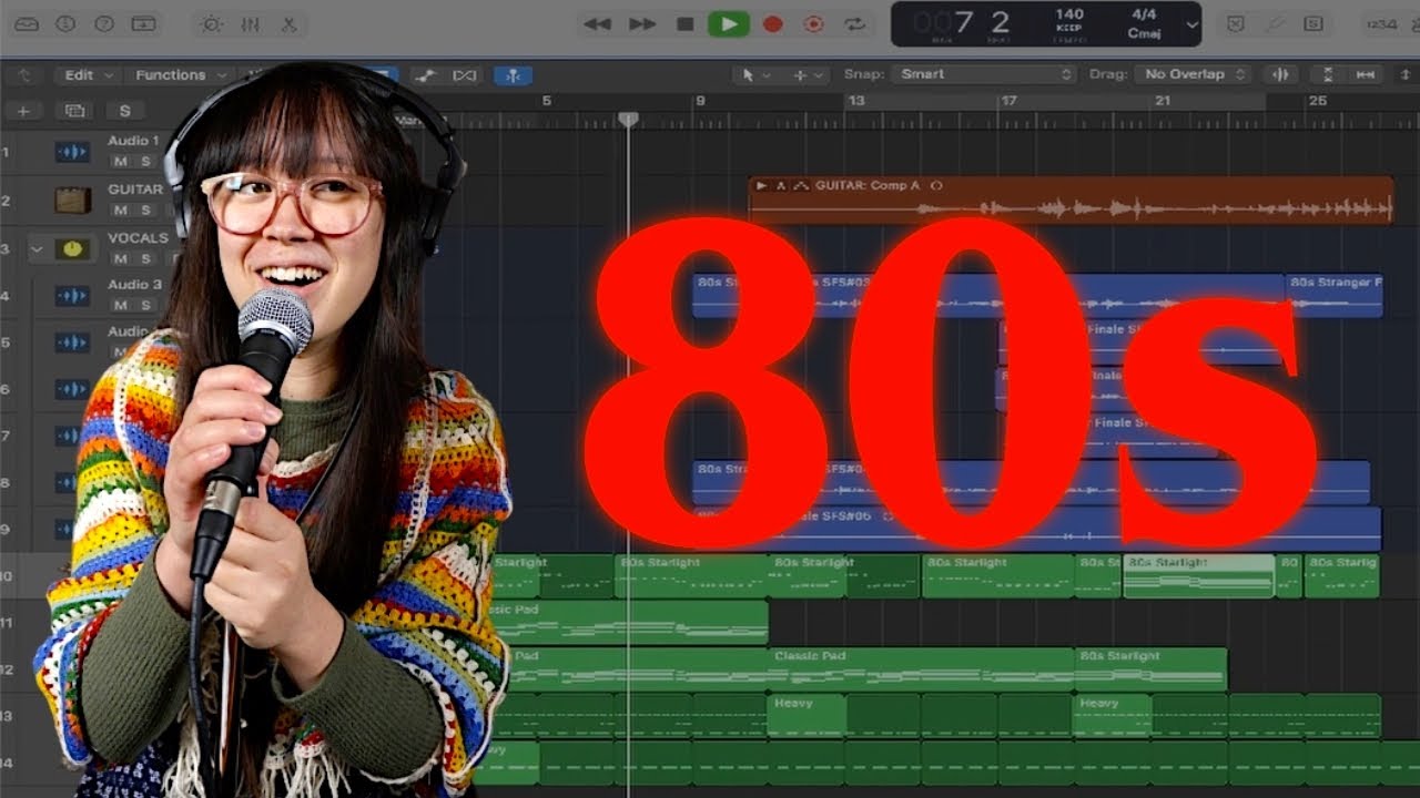 I tried making 80's music (coz STRANGER THINGS is so good)