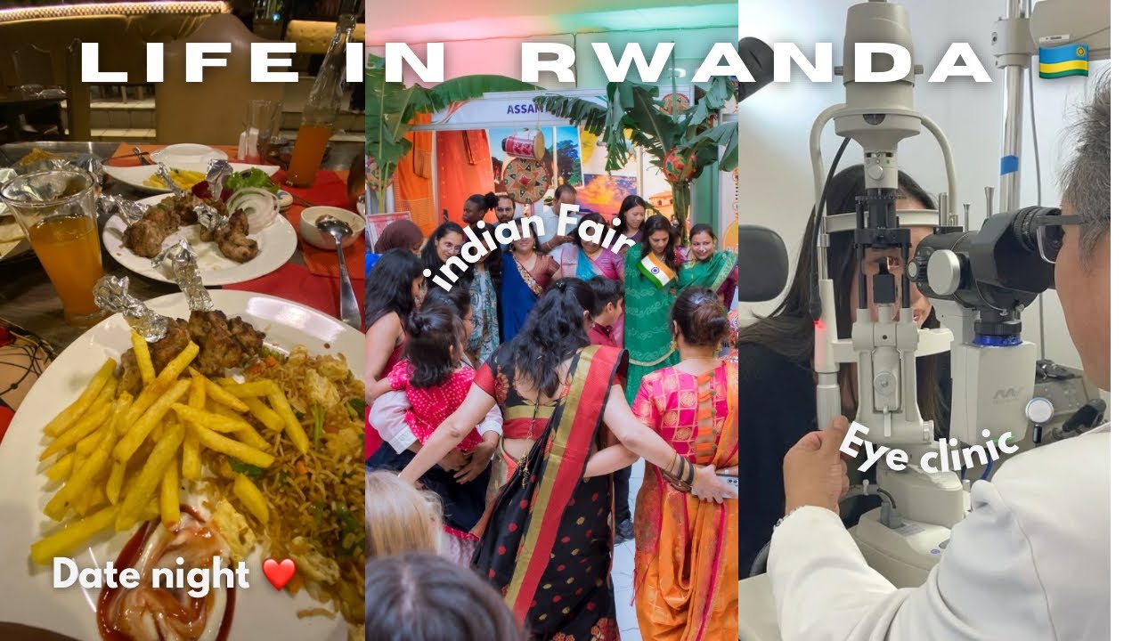 Life in Kigali: Indian Fair in Rwanda | First Eid Celebration, Tennis, Dinner & Eye Check-Up!