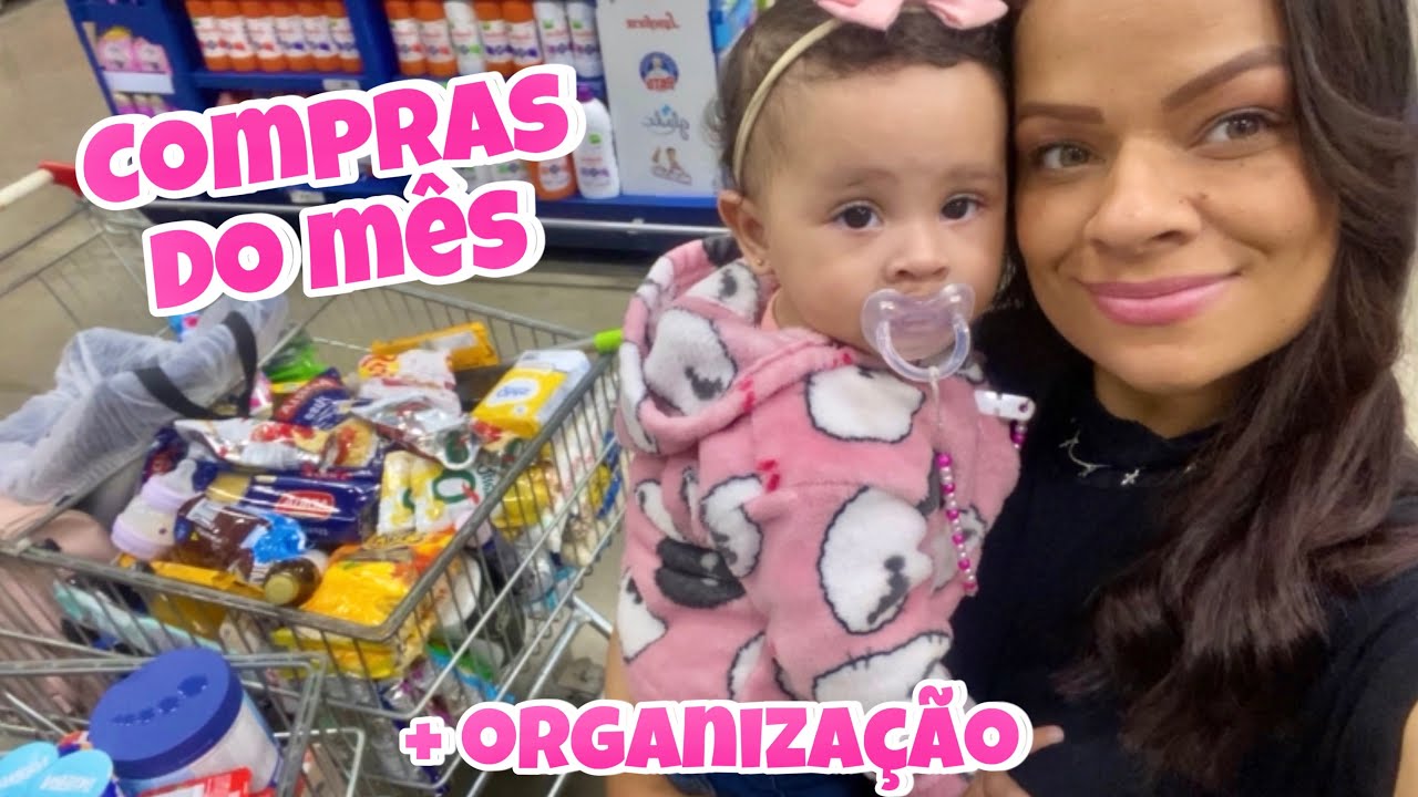 COMPRAS DO MÊS | REPONDO OS ALIMENTOS- ORGANIZEI AS COMPRAS NO ARMÁRIO - Aline vida de mãe