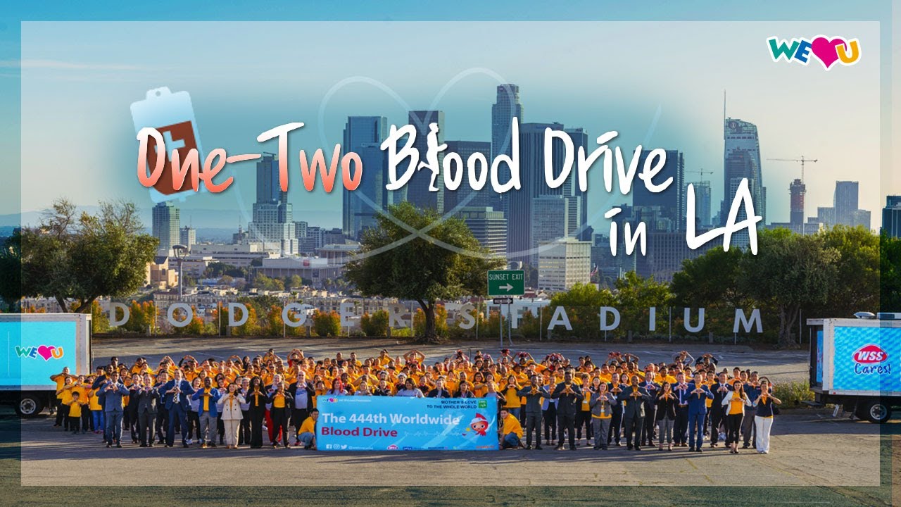 Worldwide One-Two Blood Drive in LA, USA | WeLoveU | Chairwoman Zahng Gil-jah