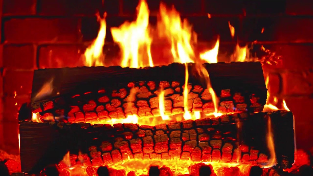 🔥 Fireplace Ambience 4K | Perfect Background for Studying & Working