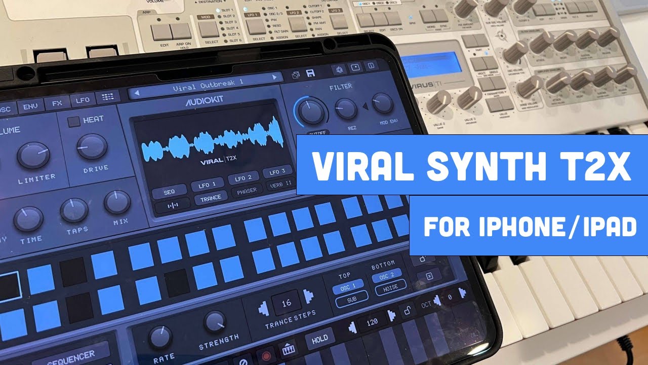 Viral T2X Synth for iPhone, iPad & AUv3