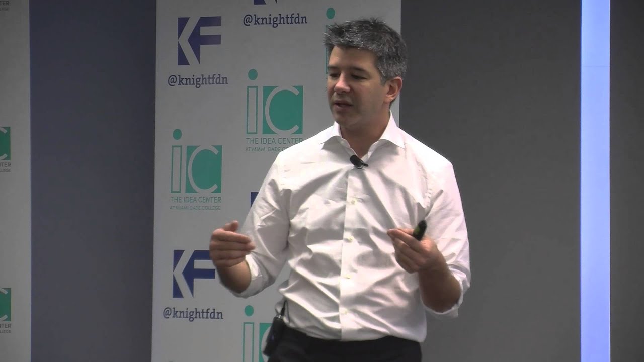 Co-Founder of UBER Travis Kalanick Speaks at Miami Dade College