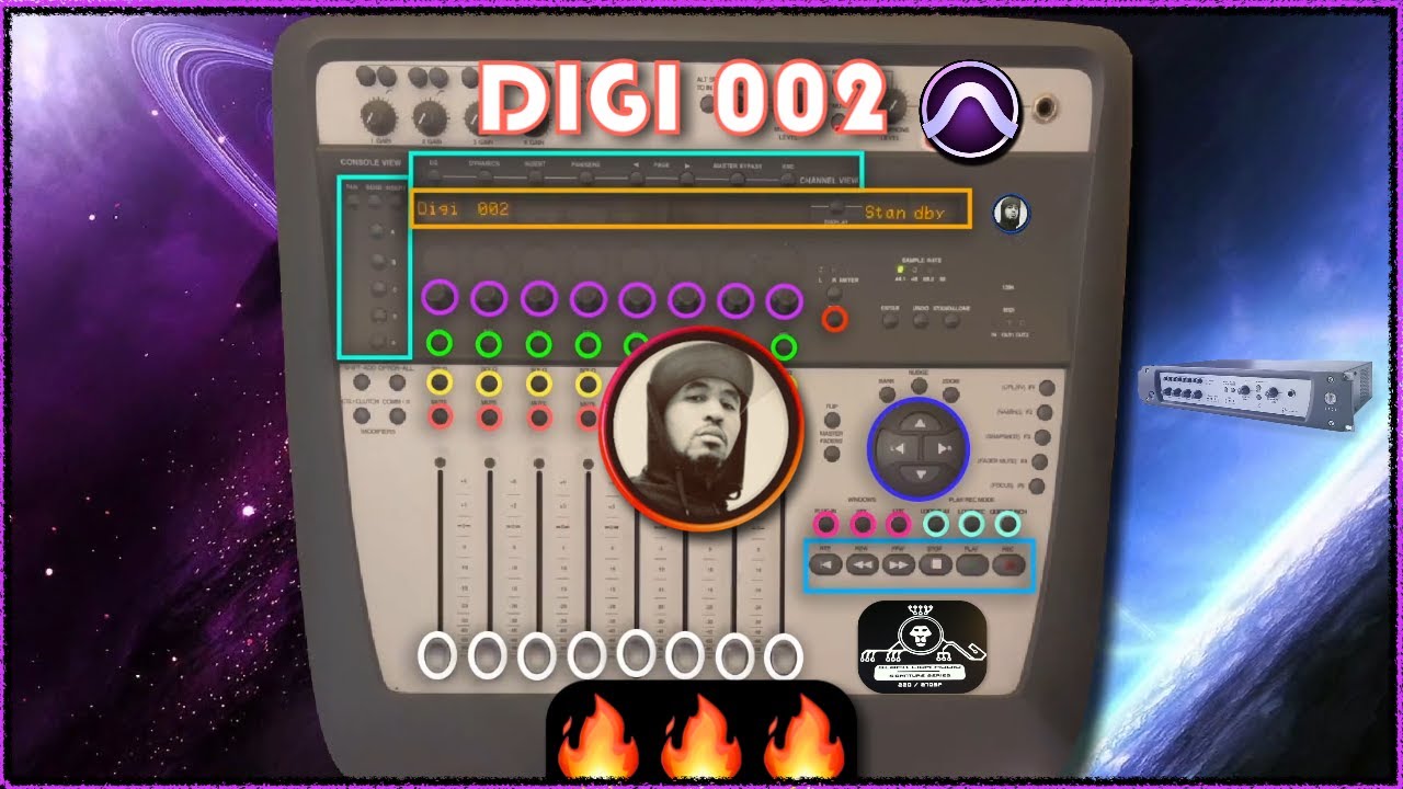 Pro Tools 2025 DIGI 002 🚀
