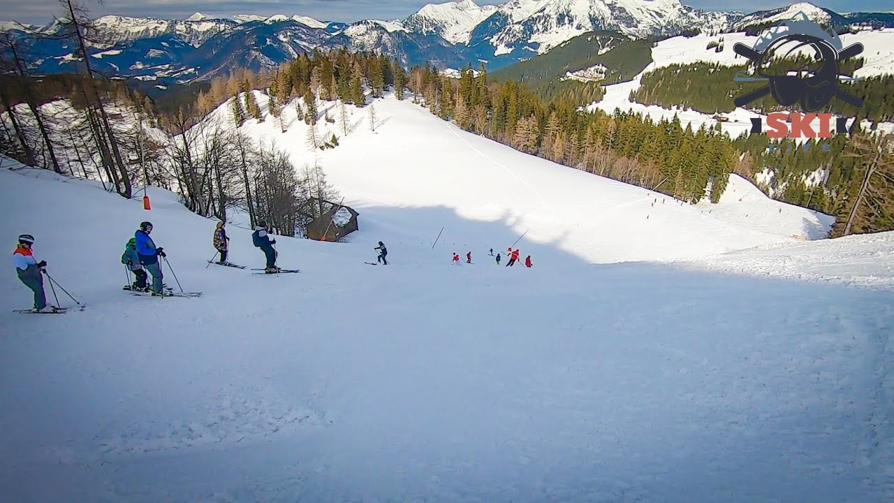 Dachstein West - Black Run 9b, Skiing Austria