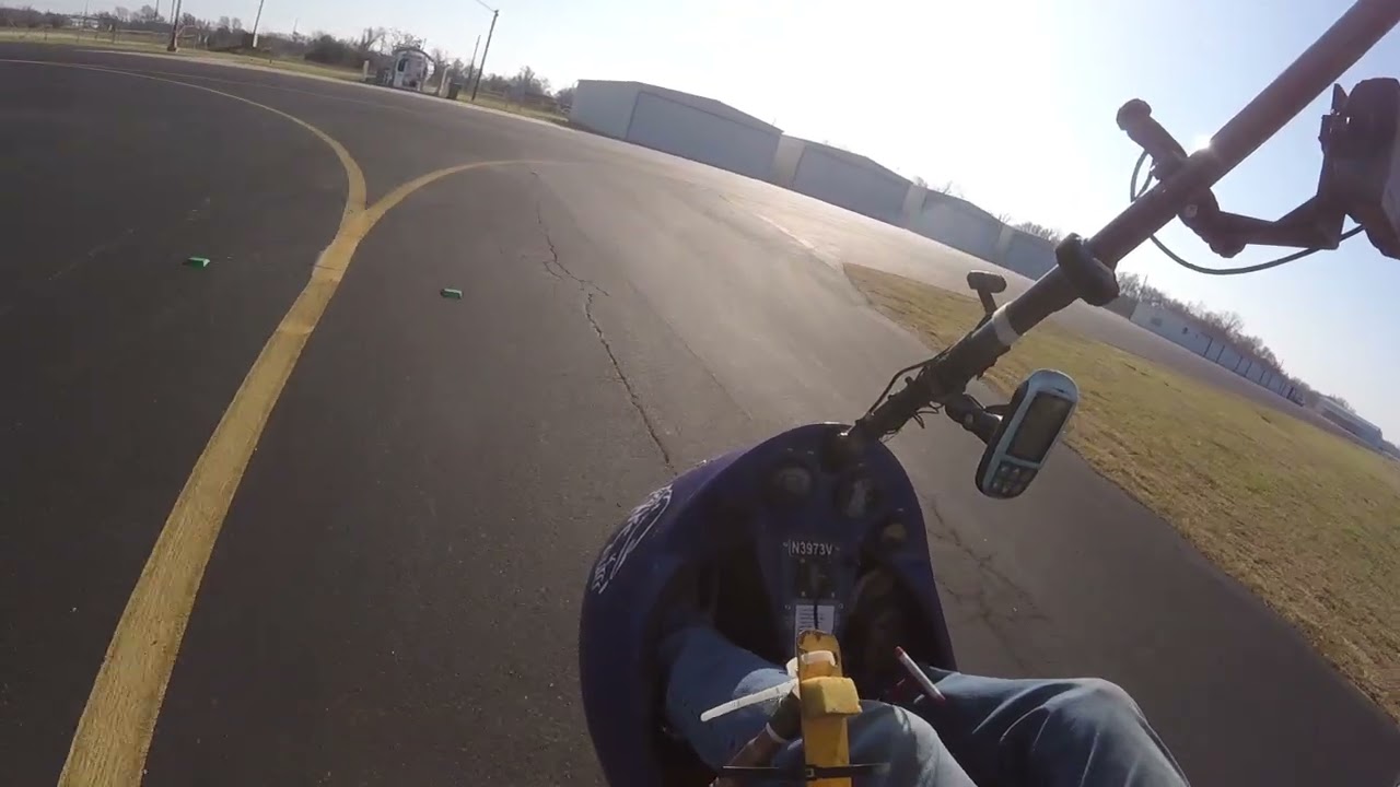 blue trike morning landing