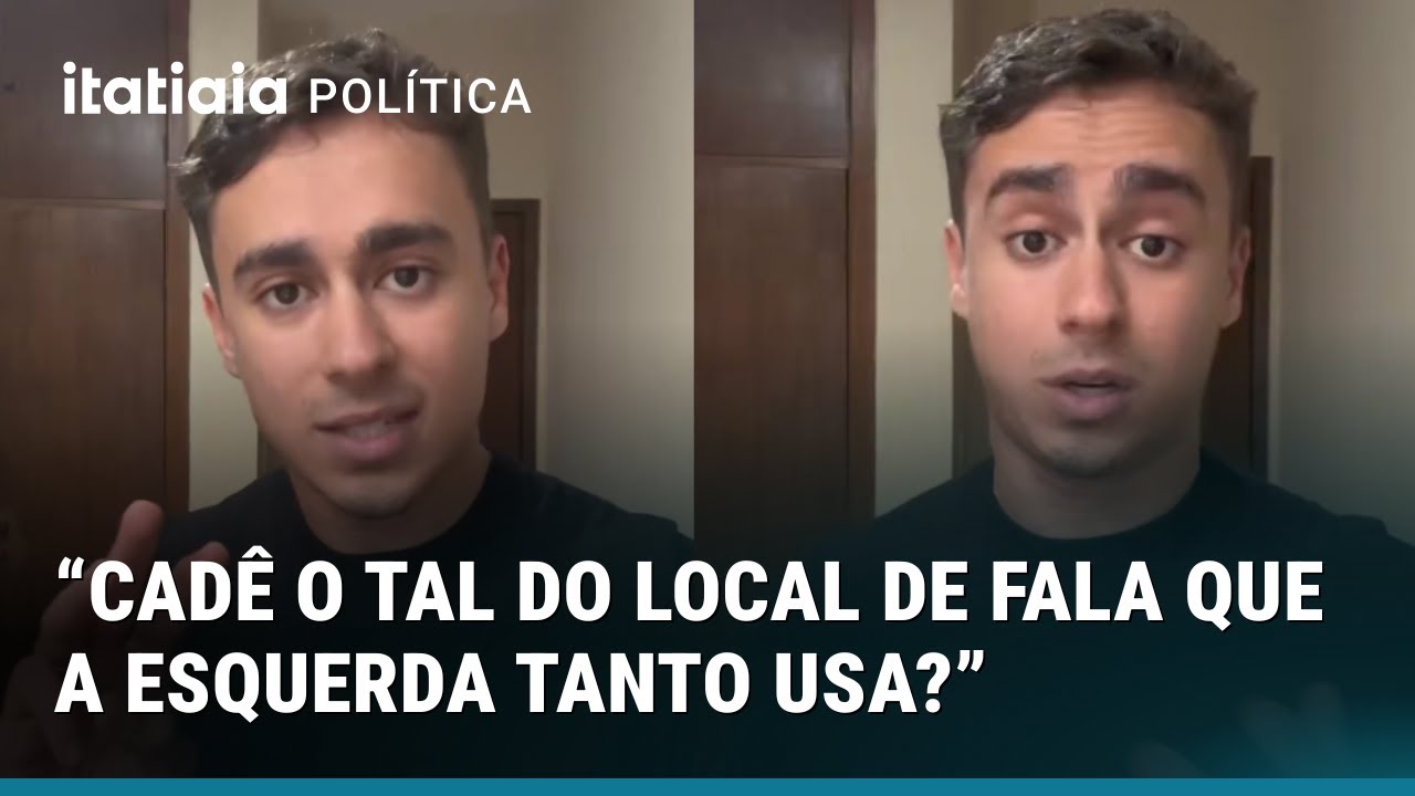 NIKOLAS FERREIRA QUESTIONA 'LOCAL DE FALA' DA ESQUERDA SOBRE COMEMORAÇÃO NA VENEZUELA