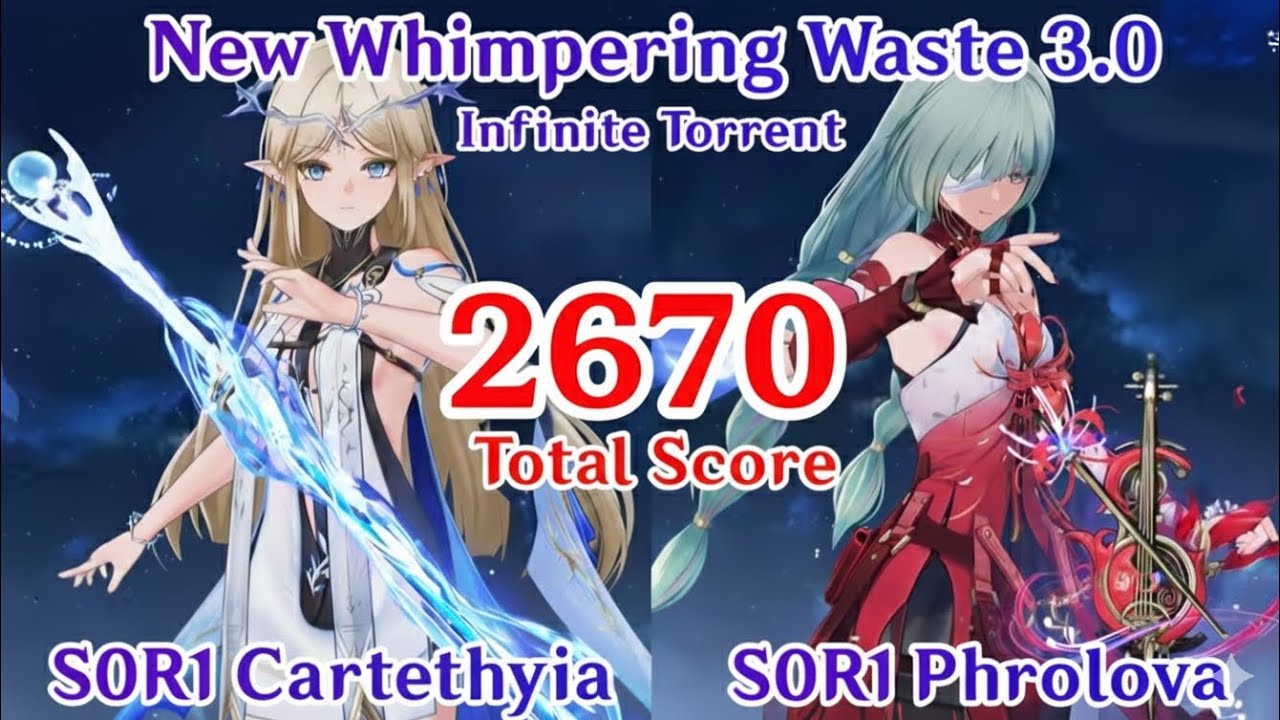 I tried Playing Whimpering Waste on Wutering Waves on my level 61 account