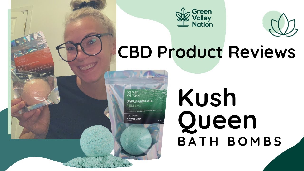 Kush Queen's 200mg Bath Bombs Review