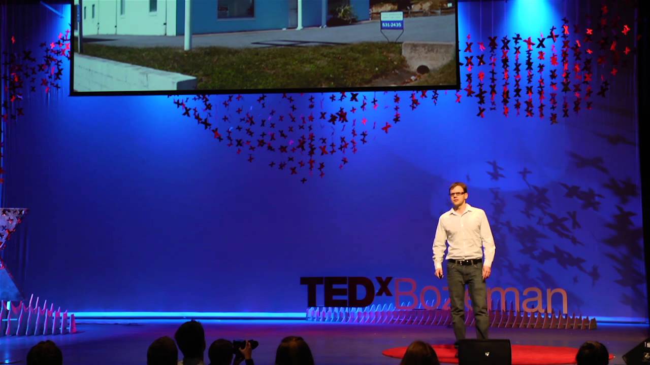 Grafik intervention: sparking urban revitalization: William Culpepper at TEDxBozeman
