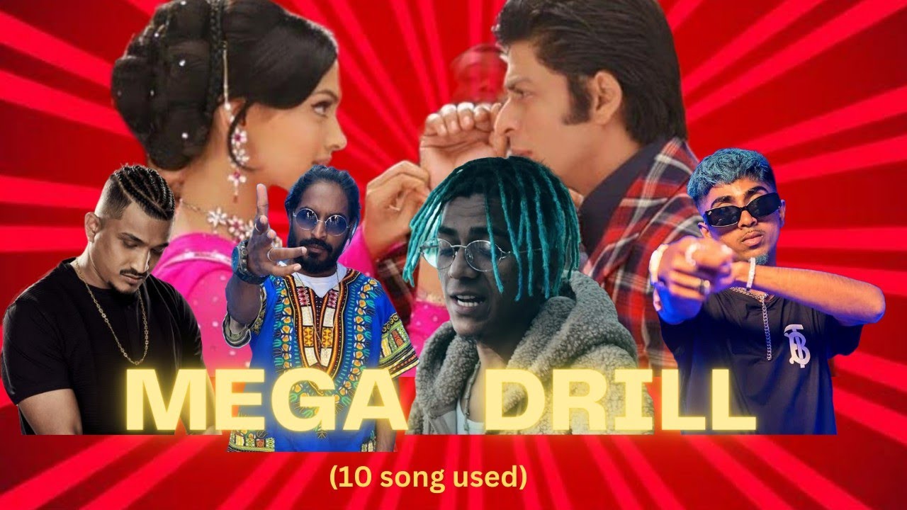 Mega drill mashup | 10 song used | Very hard mashup 🥵🥵🥶🥶 | PROD. alp_creats |