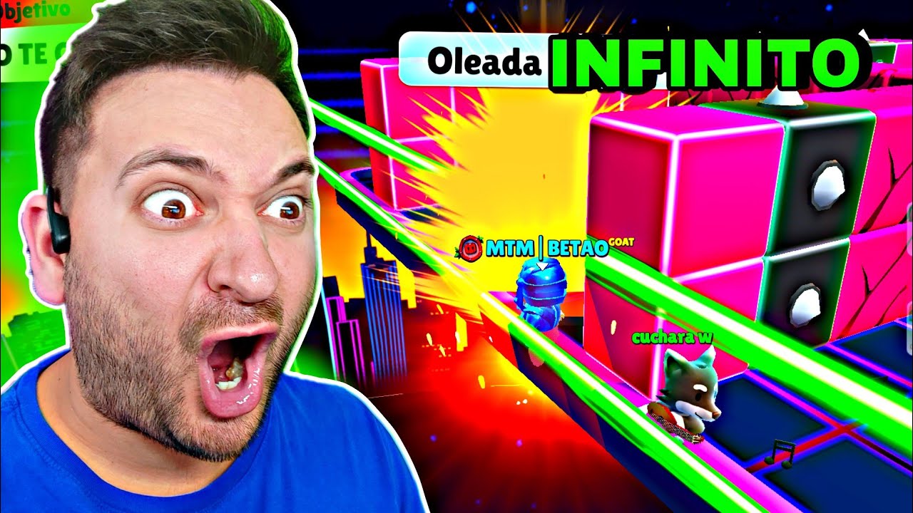 😱 NUEVO BUG!! oleadas INFINITAS en BLOCK DASH ENDLESS 😱 STUMBLE GUYS!