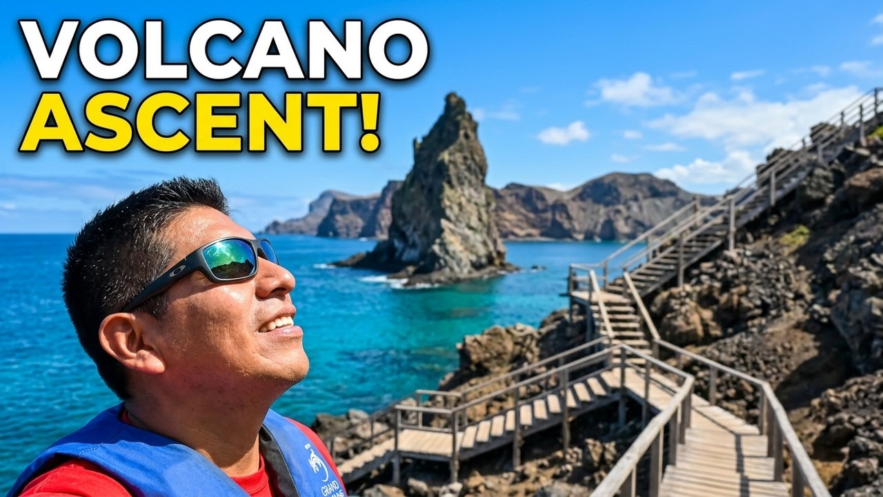Ultimate Galapagos -  Day 7 • Isla Bartolome Volcano Ascent & Pinnacle Rock