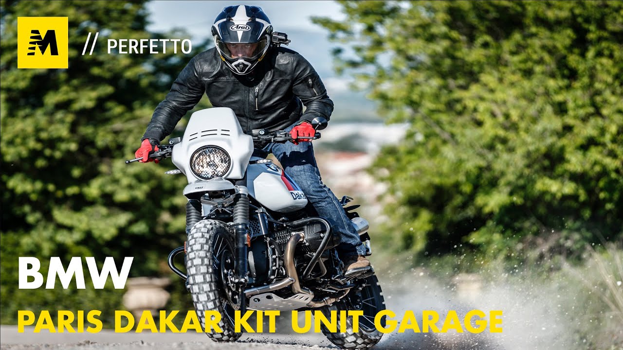 BMW nineT Paris Dakar KIT Unit Garage: TEST [English sub]