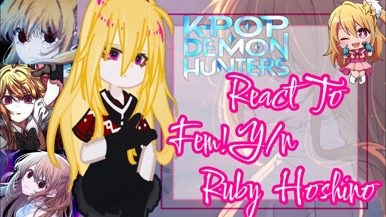 Охотники на демонов в K-pop реагируют на Т/И в образе Руби Хосино•|Au|•2.0