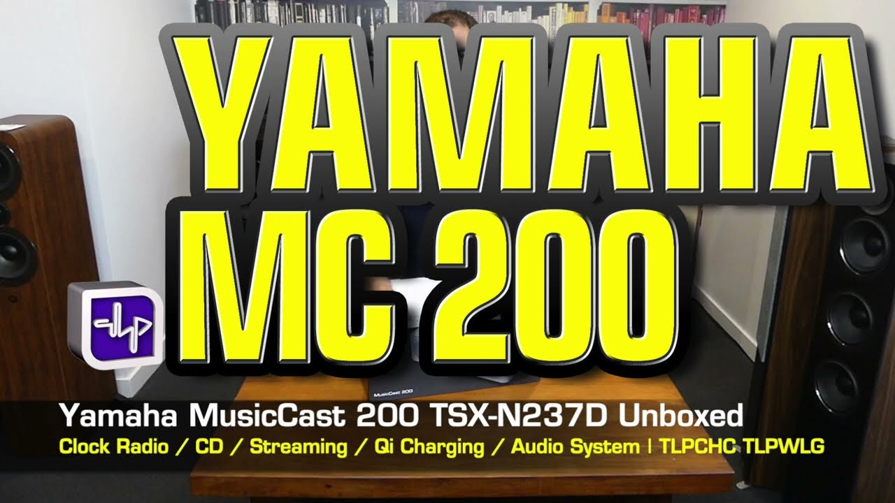 Распаковка аудиосистемы Yamaha MusicCast 200 с радиочасами | The Listening Post | TLPCHC TLPWLG