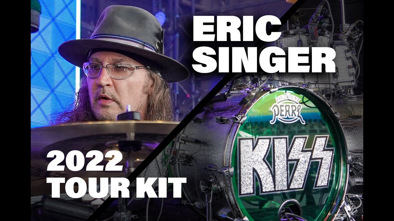 Eric Singer - KISS - Tour Kit Rundown 2022