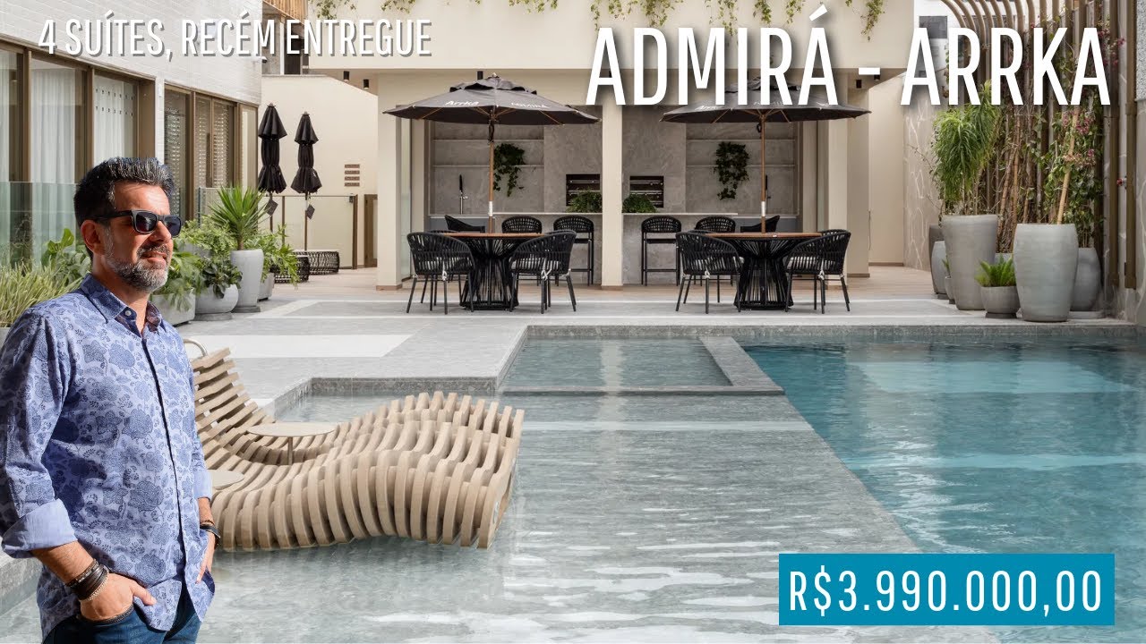 Admira Residence, apartamento tipo recém mobiliado