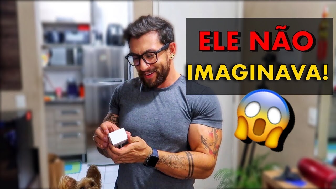 FIZ UMA SURPRESA PARA O RAFA!!! Dia dos namorados!
