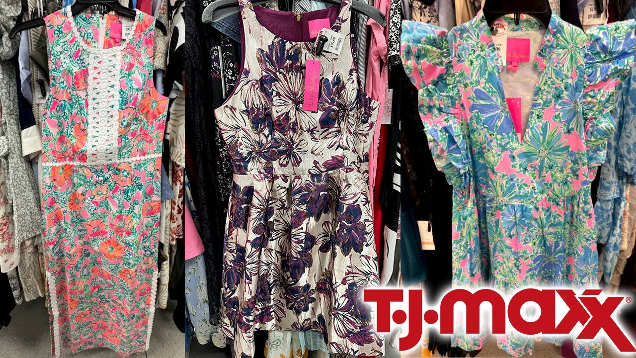 TJ MAXX NEW FEMININE DRESSES 💖 LILLY PULITZER STUNNING SALE FINDS!