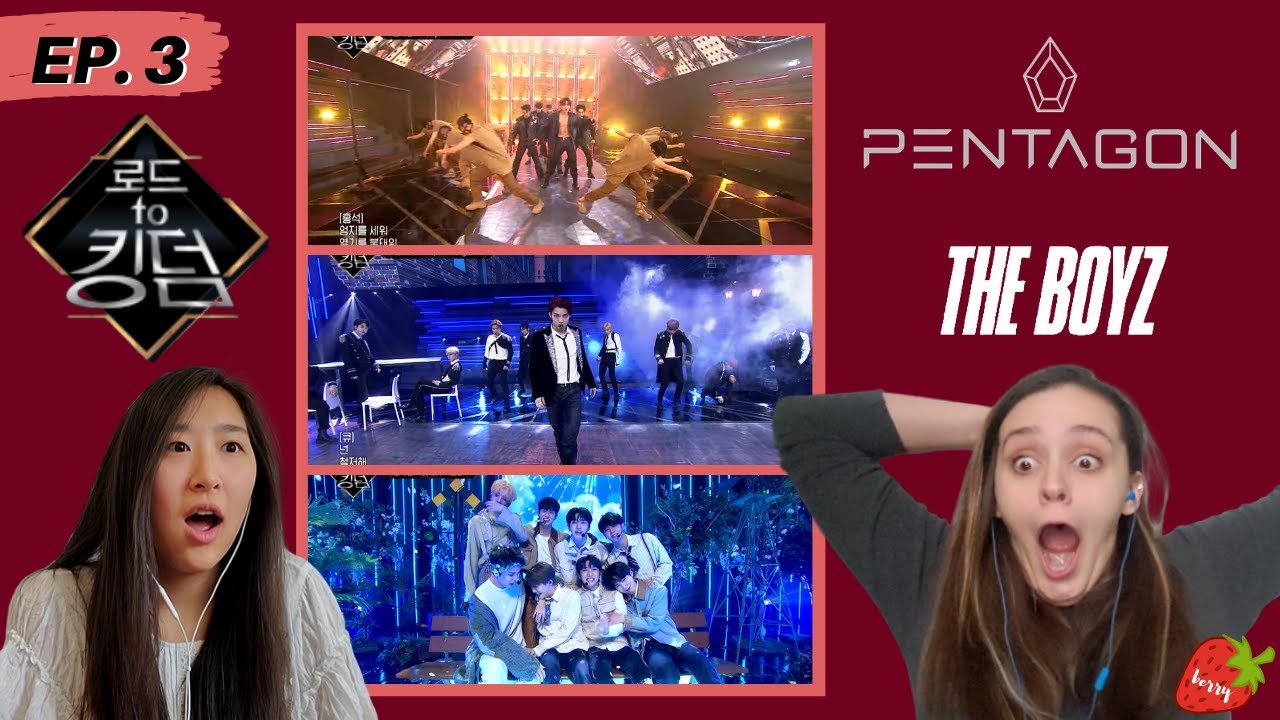ROAD TO KINGDOM Ep. 3 Reaction: Pentagon & The Boyz | 로드 투 킹덤 3회 - 펜타곤 & 더보이즈 리액션