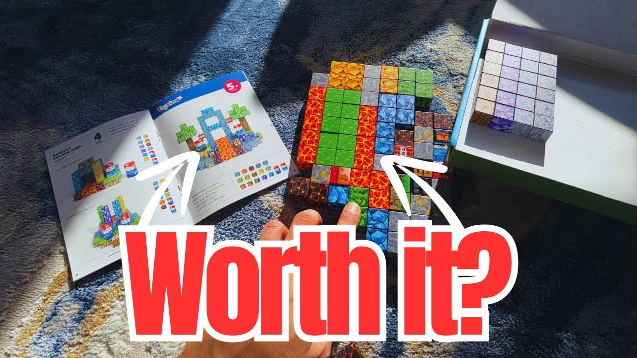 Review of Magnetic Blocks 100PCS Kids Toys Magnetic Building Blocks Sensory Stem Boys Toys Ages