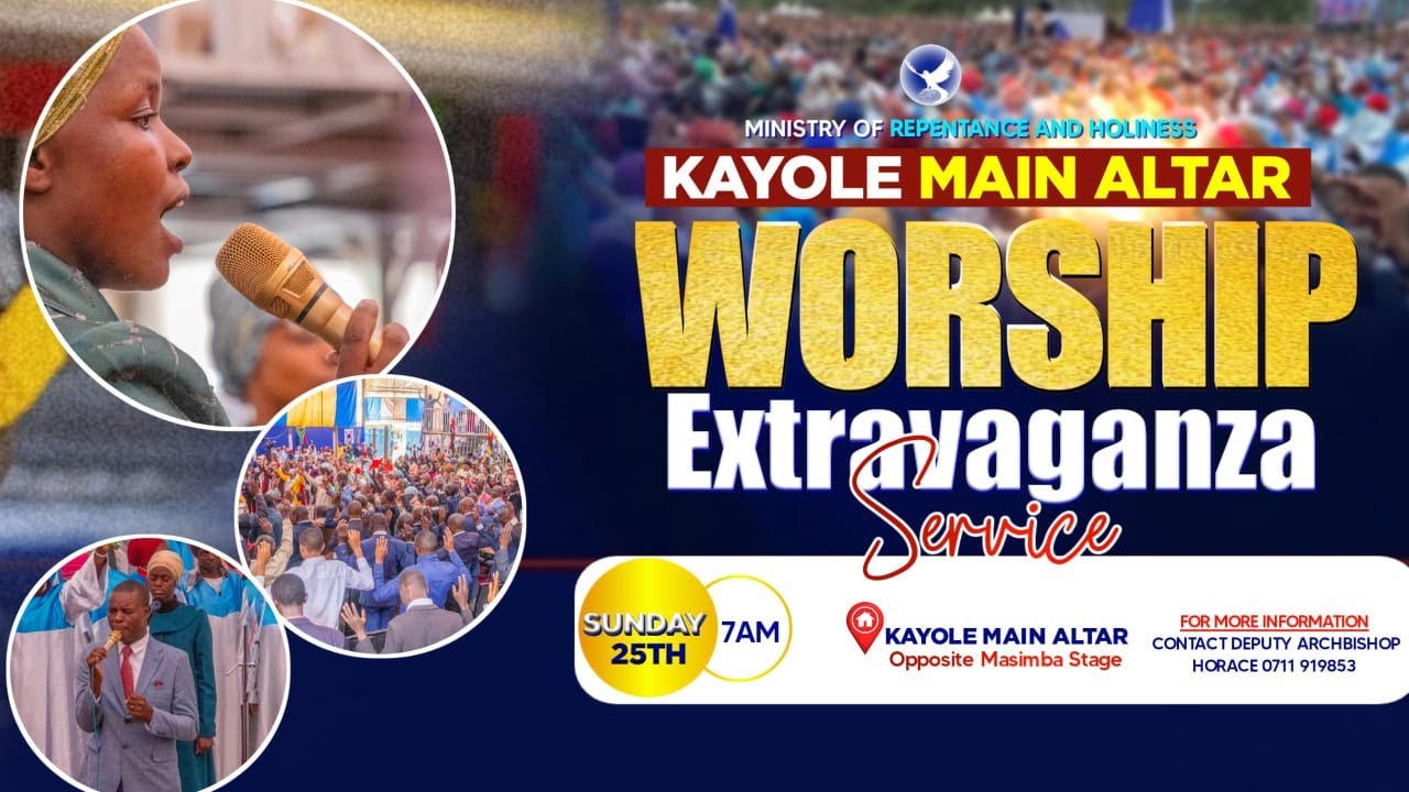 KAYOLE MAIN ALTAR || SUNDAY SERVICE || 25TH MAY 2025