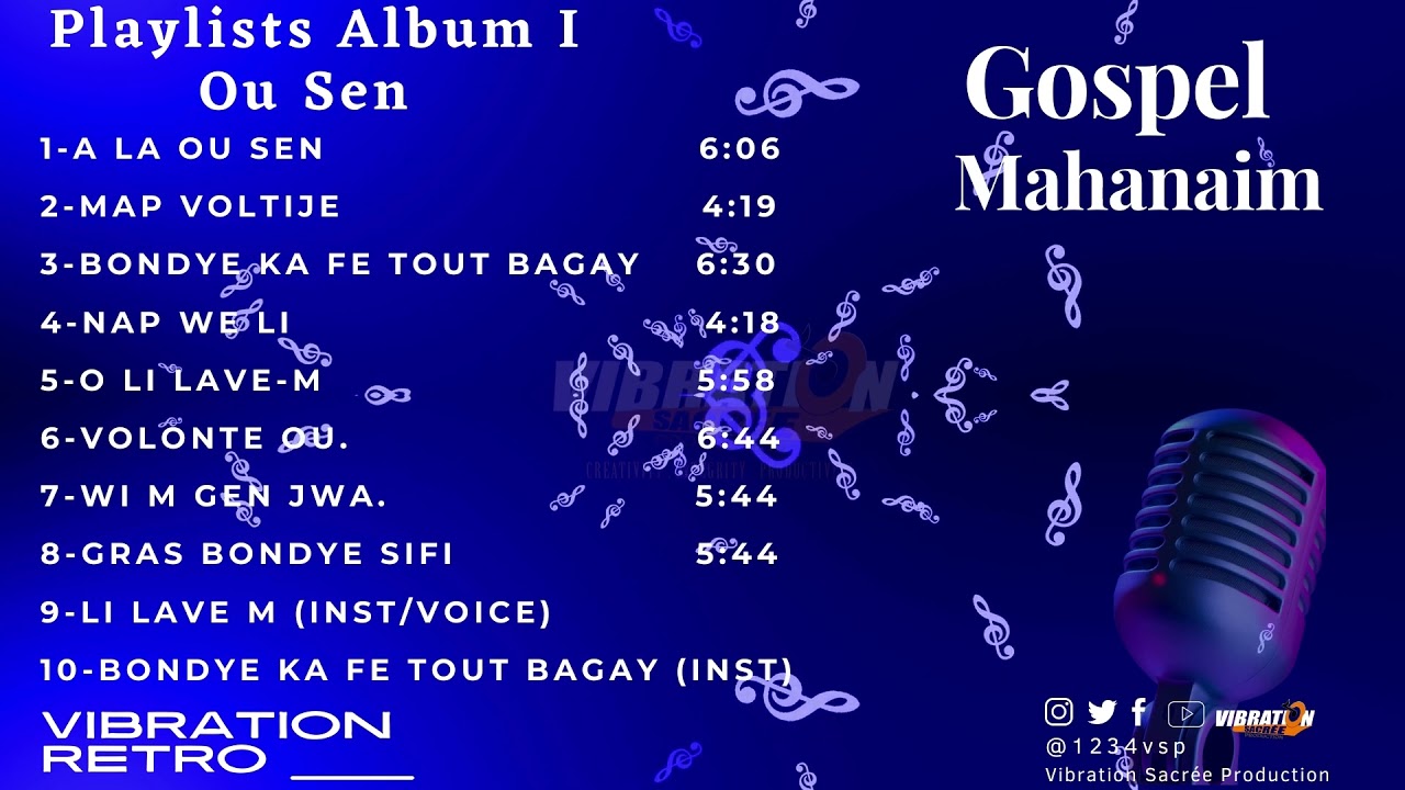 GOSPEL MAHANAIM | OU SEN | VIBRATION RETRO