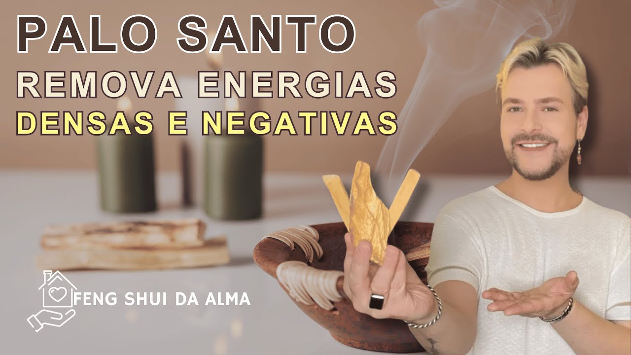 Como usar o  PALO SANTO,  MELHOR  INCENSO NATURAL,  na Limpeza Energética de ambientes/ LUIZ NETTO