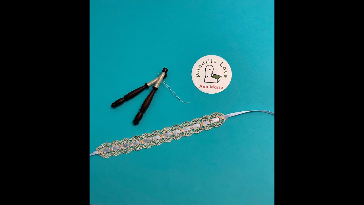 Bobbin Lace / Mundillo  Lesson 15: Four petals flower