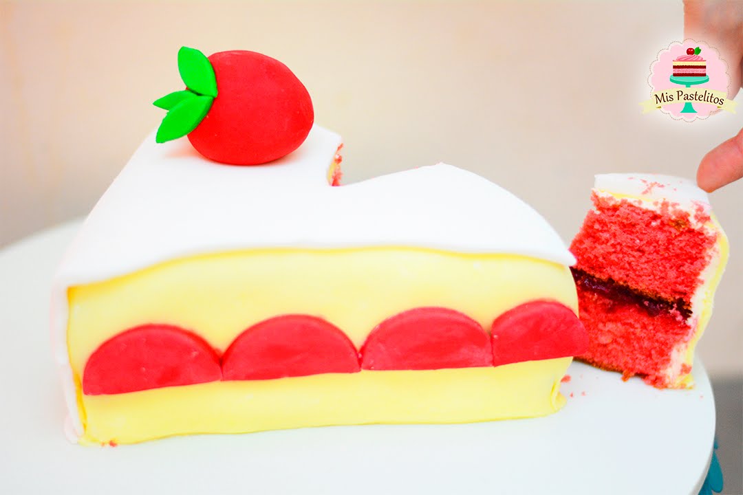 PASTEL DE MI EMOJI FAVORITO | PASTEL DE FRESA | MIS PASTELITOS