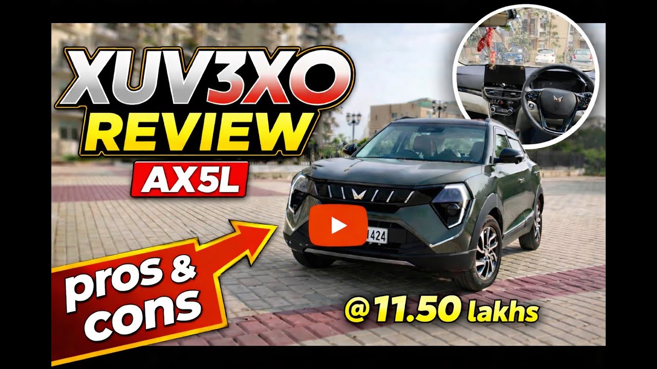 XUV 3XO AX5L Full Review | Should You Buy at ₹11.5L?#mahindra #xuv3x0 #tgdi #trending #compactsuv