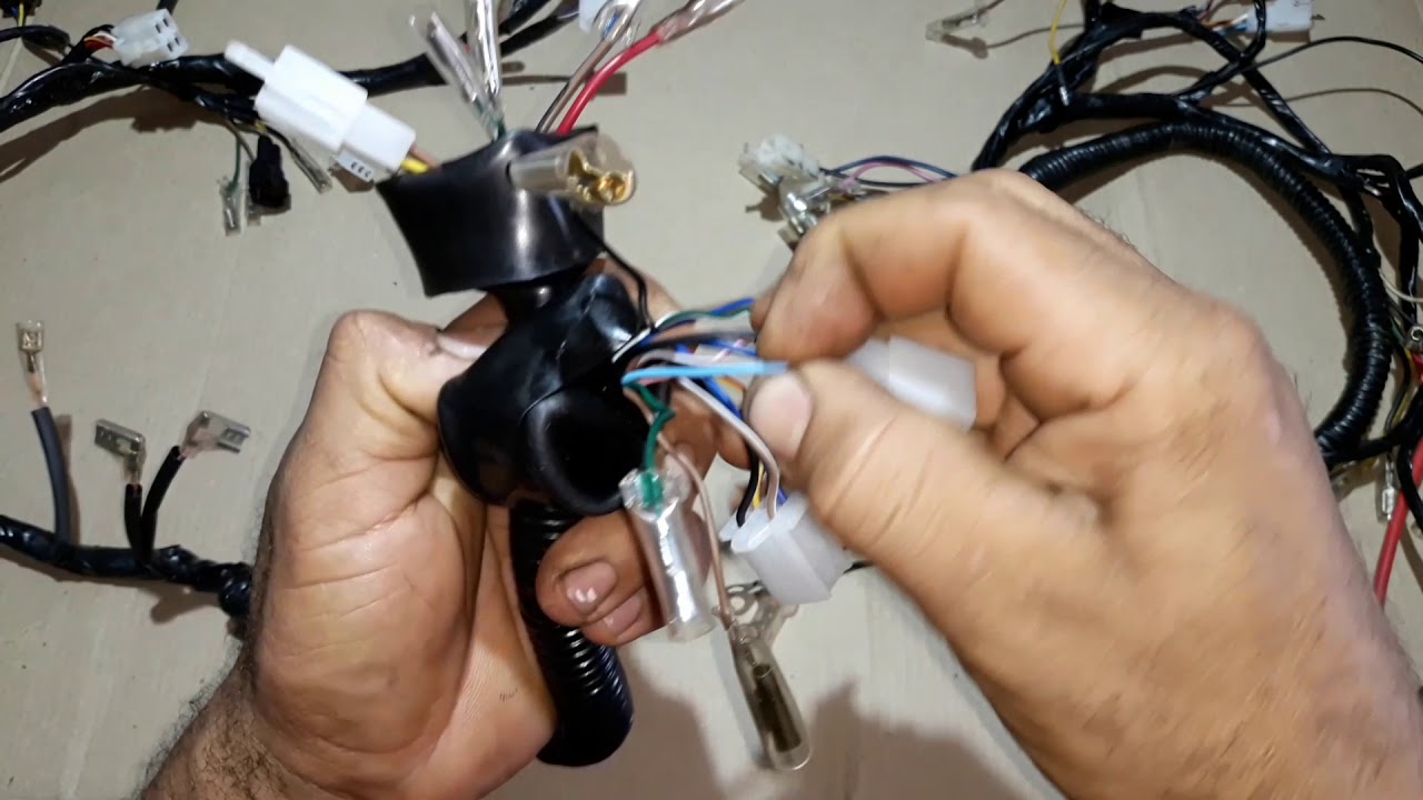 Fiação Elétrica da Yamaha,Chicote Principal Funções de Cada Fio!
elétrica de motos