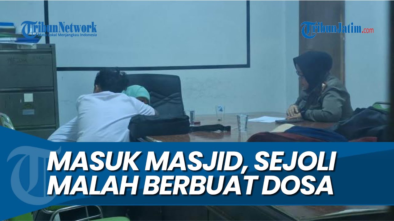 BUKAN IBADAH MALAH BERBUAT DOSA, Sejoli Tertangkap Basah Berbuat Asusila di Kawasan Masjid Madiun
