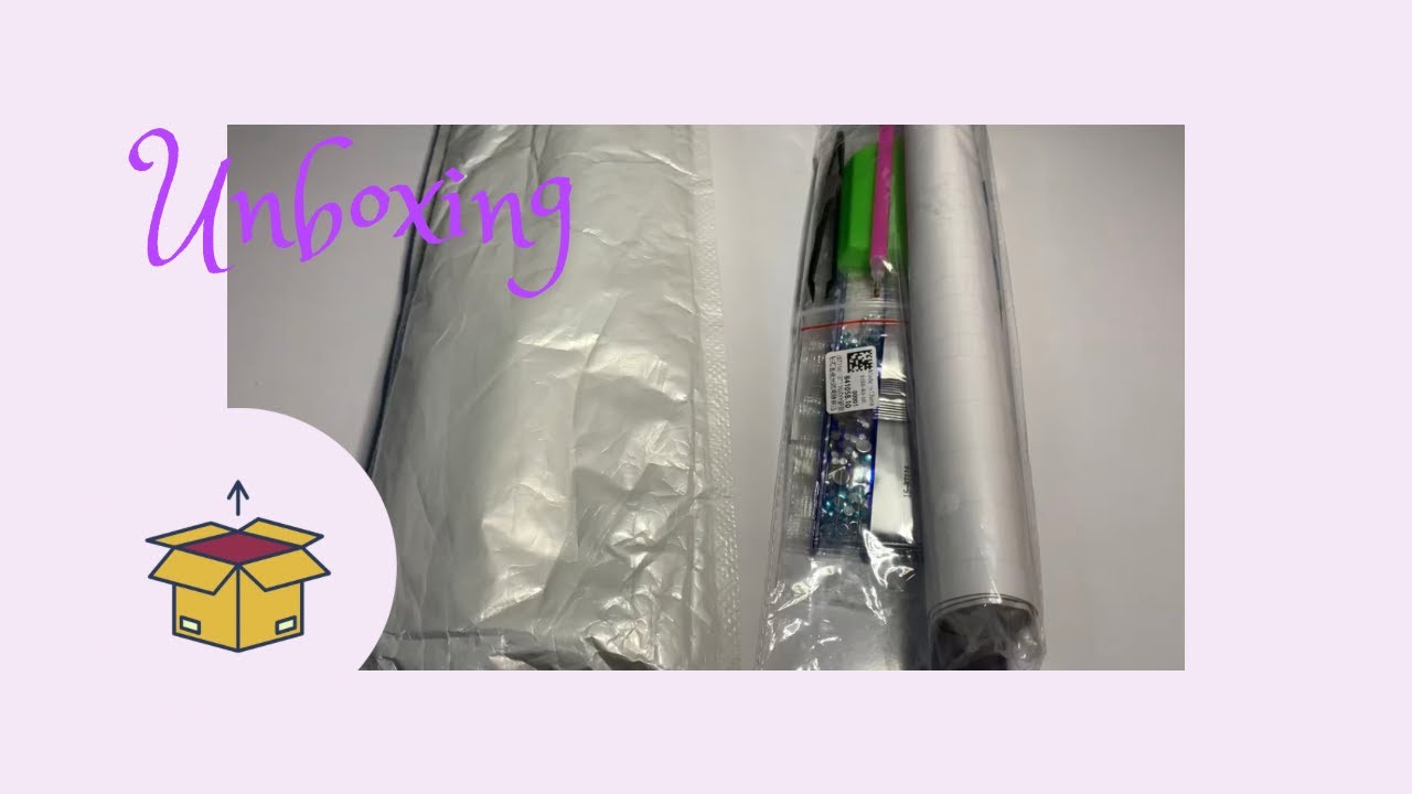 Unboxing Diamond Painting y Pintura por Numeros