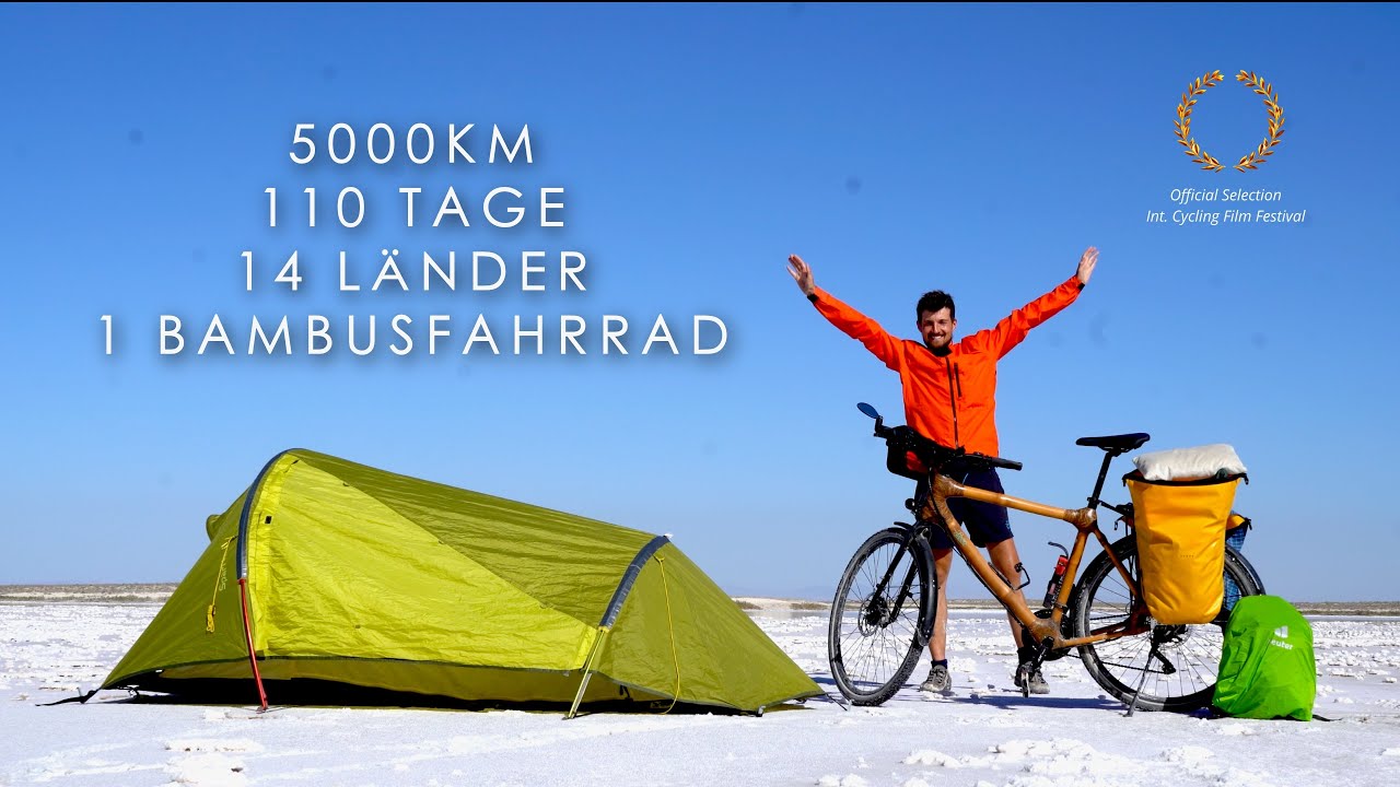 Mit dem FAHRRAD nach ASERBAIDSCHAN 4K