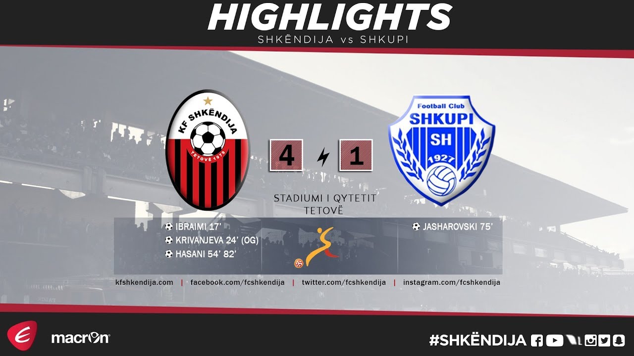 LPFM 2017/18 | 11th Round | Highlights | Shkëndija vs Shkupi 4-1