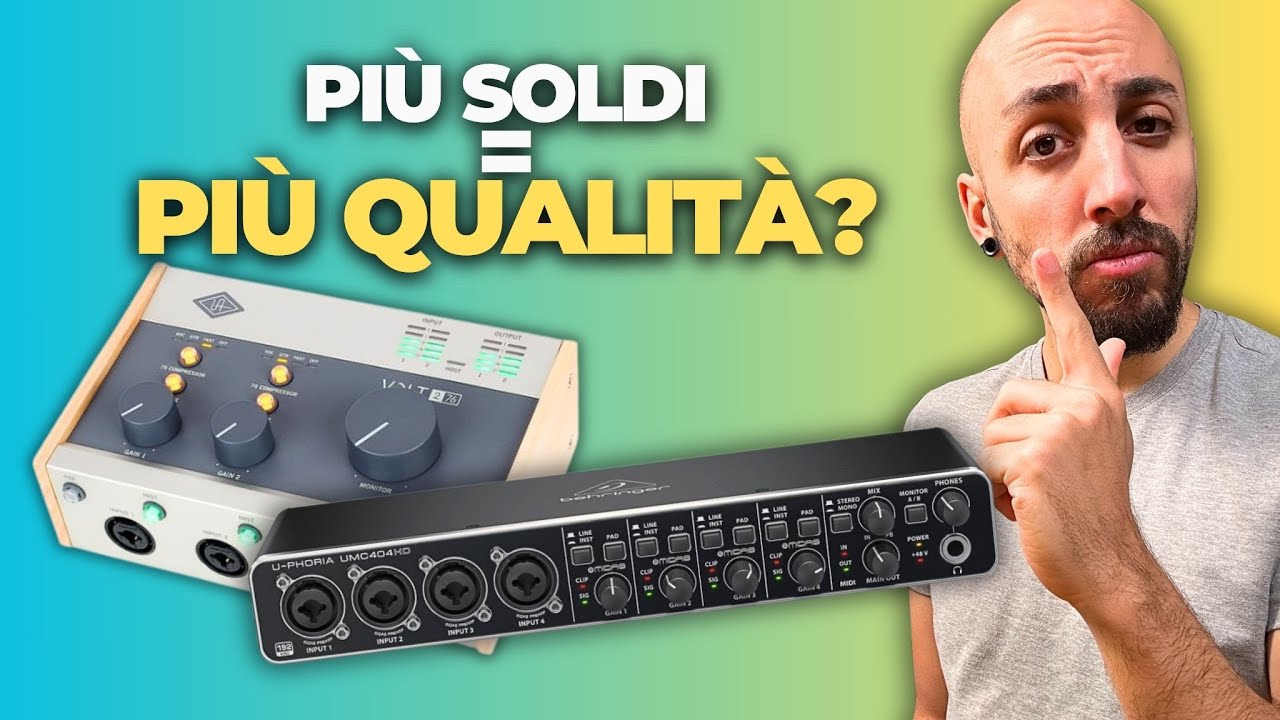 ECCO COME SCEGLIERE LA MIGLIOR SCHEDA AUDIO POSSIBILE 😉 | StrumentiMusicali.net